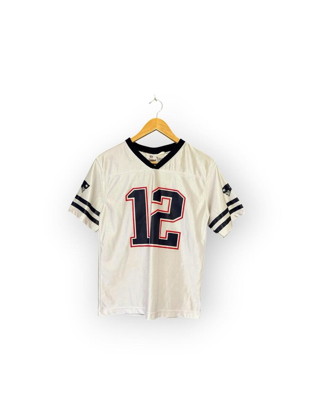 Vintage Reebok Tom Brady #12 New England Patriots Jersey Youth XL Boys